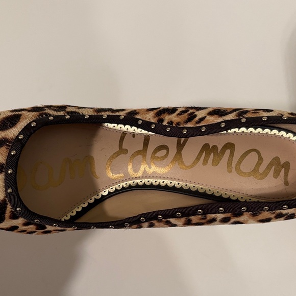 Sam Edelman Leopard Print Heels - Picture 2 of 7
